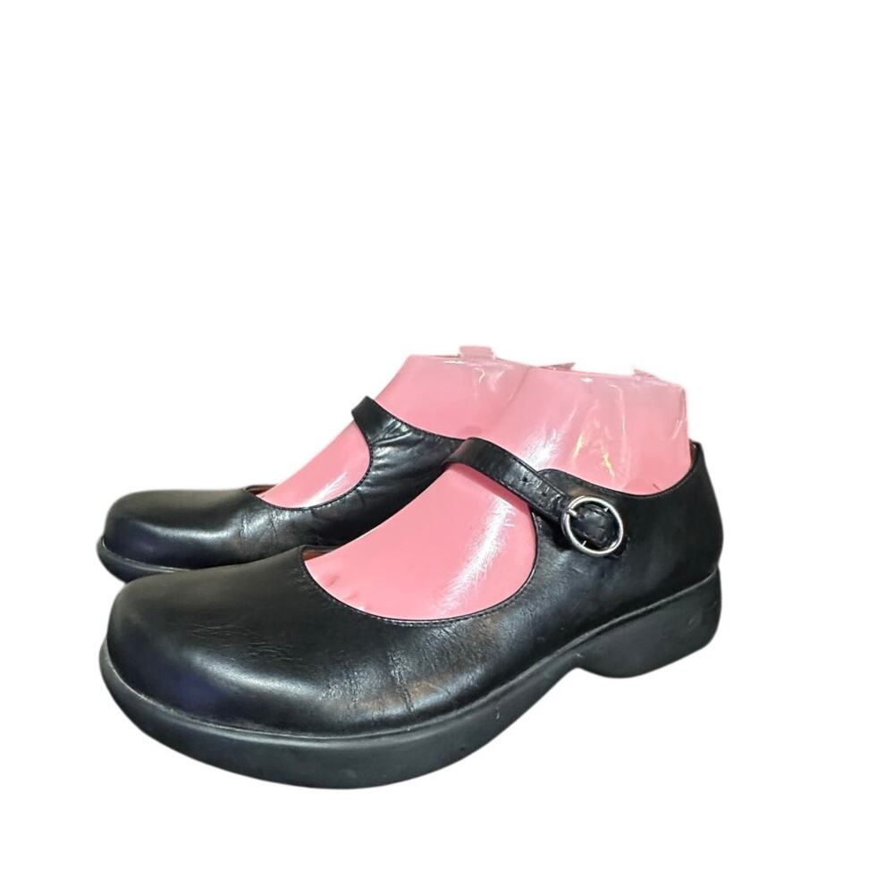 Dansko Black Mary Jane Flats